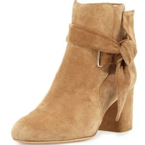 Rag & Bone Camel Suede Booties